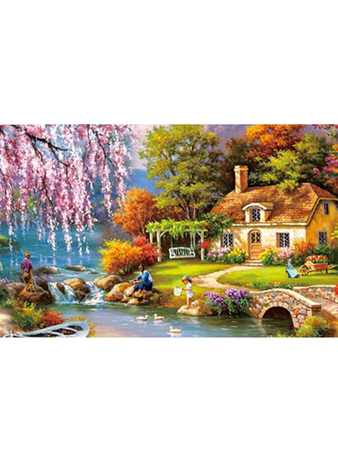 1000-Piece Landscape Jigsaw Puzzle Stress Relief Early Education Development Toy Set - Image 2